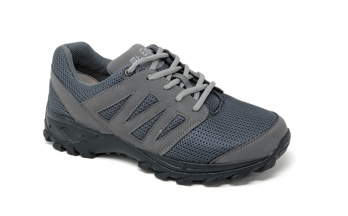 Mt. Emey 9704 Gray -Men Athletic Mesh Lace Walking Shoes  display picture 1