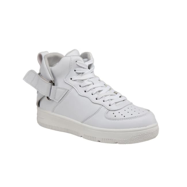 Emey 2633 White Children Straight Last Rear-Entry Orthopedic