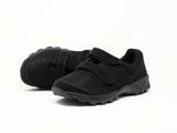 Mt. Emey 9704-V Black - Men Athletic Mesh Hook and Loop Walking Shoes