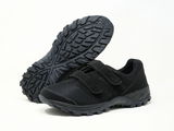 Mt. Emey 9704-V Black - Men Athletic Mesh Hook and Loop Walking Shoes