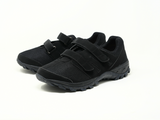 Mt. Emey 9704-V Black - Men Athletic Mesh Hook and Loop Walking Shoes