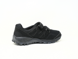Mt. Emey 9704-V Black - Men Athletic Mesh Hook and Loop Walking Shoes