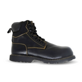 Fitec 6508 Black - Men Oil / Slip Resistant Work Boots Composite Toe