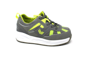 Mt. Emey MTW16 Green - Children Straight Last Athletic Shoes with Laces