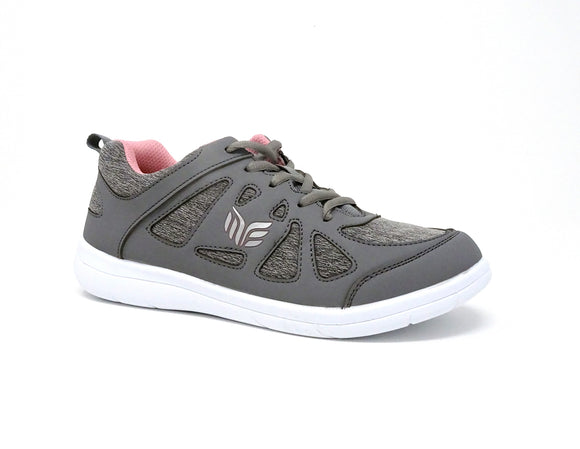 Mt. Emey 9321 Gray - Lady's Added-Depth Extreme-Light   Walking Shoes