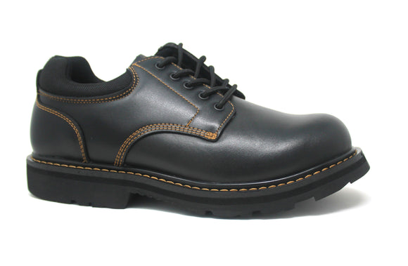 Fitec 6503 Black - Men Oil Resistant Work Shoes Composite Toe Box