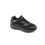 Anwser2 554-1 Black - Mens Athletic Walking Shoes With Laces - Shoes