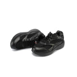 Anwser2 554-1 Black - Mens Athletic Walking Shoes With Laces - Shoes