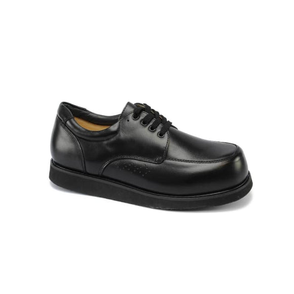 black mens casual dress shoes Classic Laced Leather Smart Formal Plain Simple Introducing our Oxford Dress Shoe Work Casual Leather Genuine Shoes Genuine Leather Lace Up Luxury
